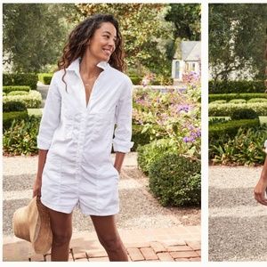 Frank & Eileen IRELAND Long-Sleeve Playsuit - size small, new!